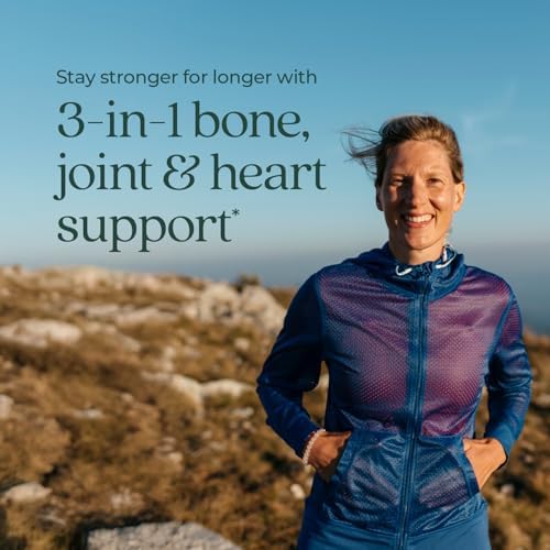 New Chapter Bone Strength Take Care - Bone & Heart Health Supplement - Clinically Studied Plant Calcium from Red Marine Algae - Vegan, Organic, Gluten Free & Kosher - 60 Slim Tablets