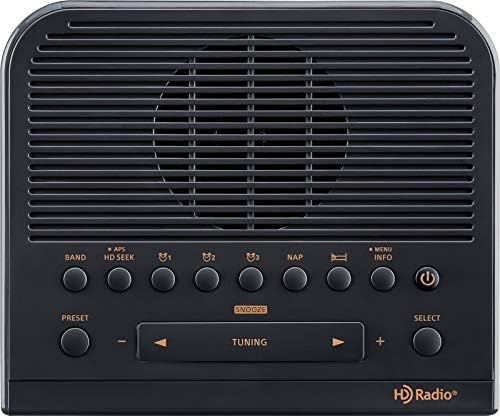SANGEAN SG-114 AM/FM-RBDS Digital Tuning Clock Radio with USB Phone Charging