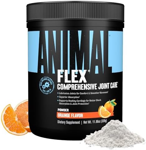 Animal Flex - Glucosamine Chondroitin Joint Supplement for Women and Men Discomfort with Turmeric, MSM, Boswellia for Cartilage, Joint Health, Muscles, Back, Knees, Shoulder, and Hip, 44 Packs
