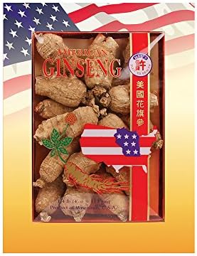 Hsu's SKU 110-4 | Short Extra Large | Cultivated Wisconsin American Ginseng Direct from Ginseng Gardens | 许氏花旗参 | 4oz Box, 西洋参, B005HSX9VM