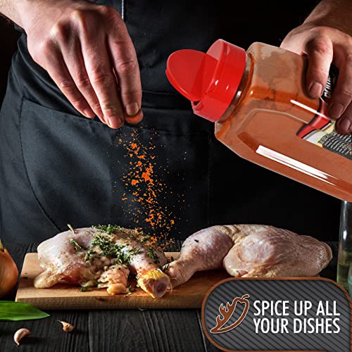 Prima Spice Cayenne Pepper Powder 5 LBS Bulk Kitchen Jug | 60, 000 SHU (Extra Hot) | All Natural