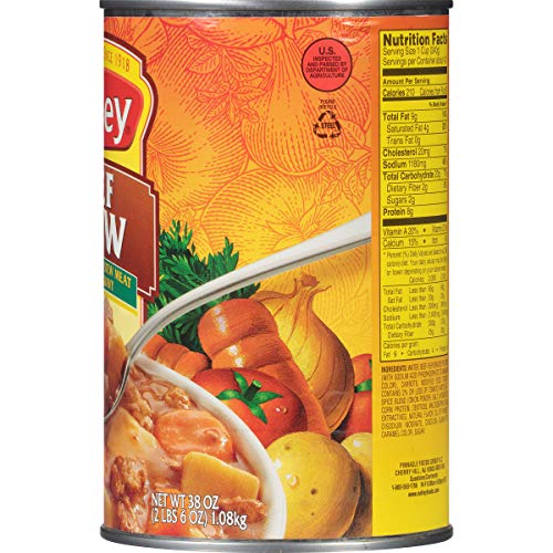 Nalley Big Chunk Beef Stew, 38 Ounce