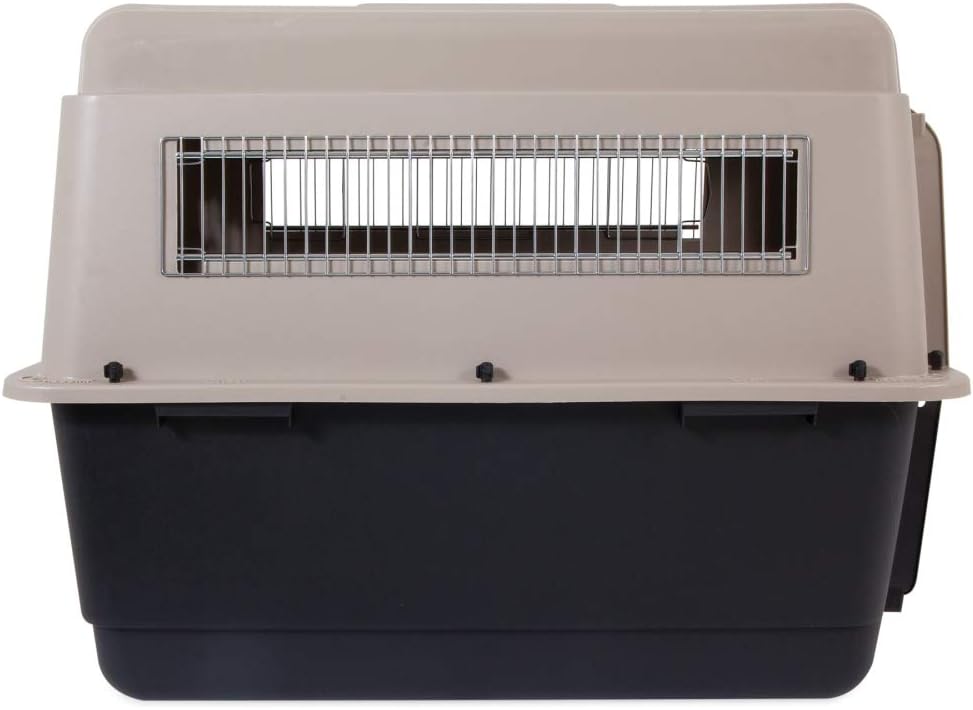 Petmate Ultra Vari Dog Kennel for Medium to Large Dogs (Durable, Heavy Duty Dog Travel Crate, Made with Recycled Materials, 40 in. Long) 70 to 90 lbs