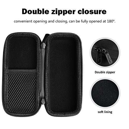 ProCase Hard Travel Case for Electric Trimmer & Shaver -Black | Fits QP2520 QP2530 QP2620 QP2630, Portable Organizer Carrying Bag