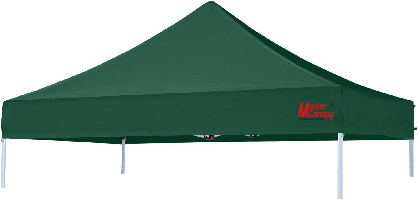 MASTERCANOPY 10x10 Replacement Pop Up Canopy Top for Kingkong Frame Gray