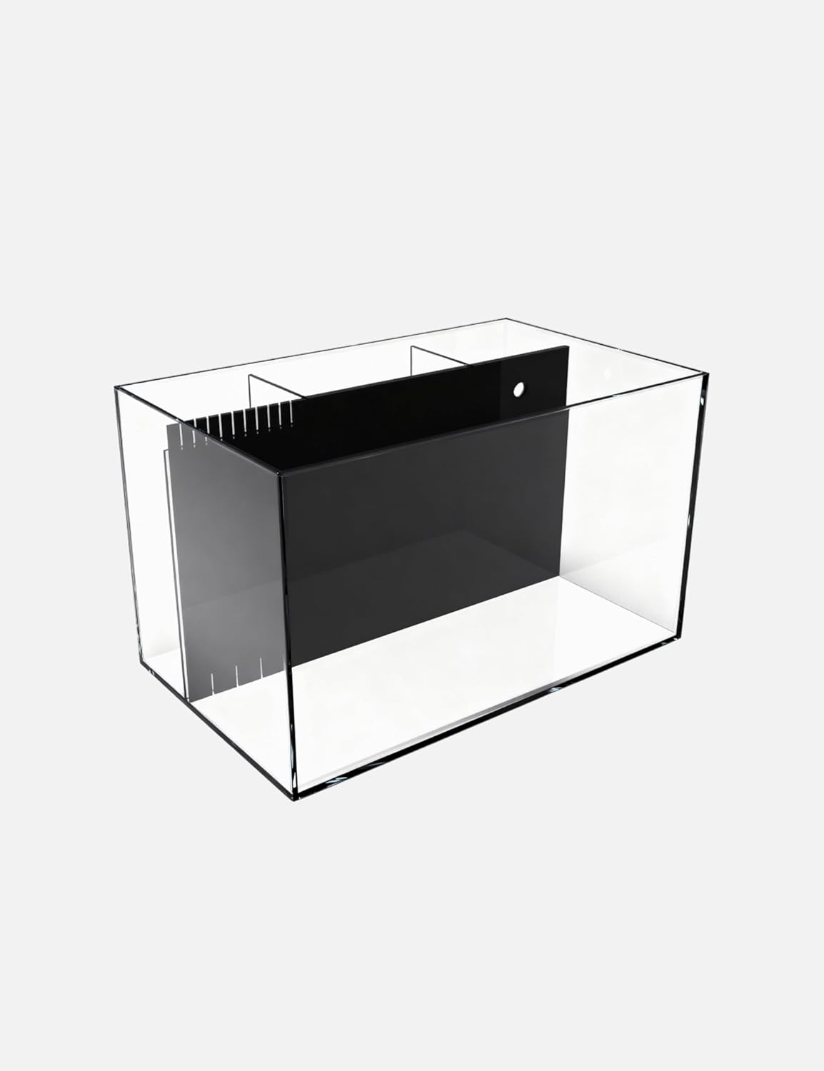 Empire USA - 24 Gallon All-in-One Aquarium Kit, Rimless Low Iron Glass AIO Saltwater & Freshwater Fish Tank
