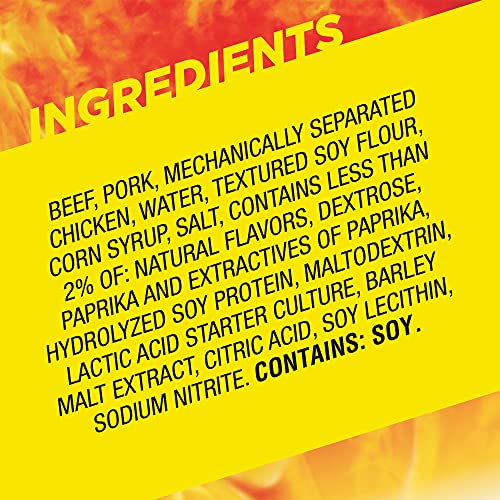 Slim Jim Smoked Jerky Snack Sticks, Original Flavor, 0.28 oz., 26-ct
