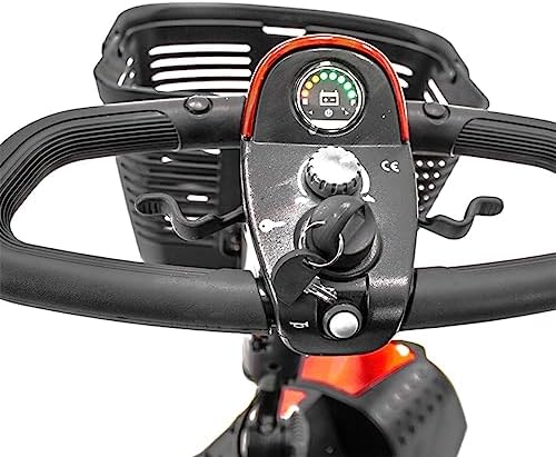 Pride Mobility Go-Go Sport S74 4-Wheel Electric Travel Scooter for Adults-Free Challenger Accessory (Ships Separately)