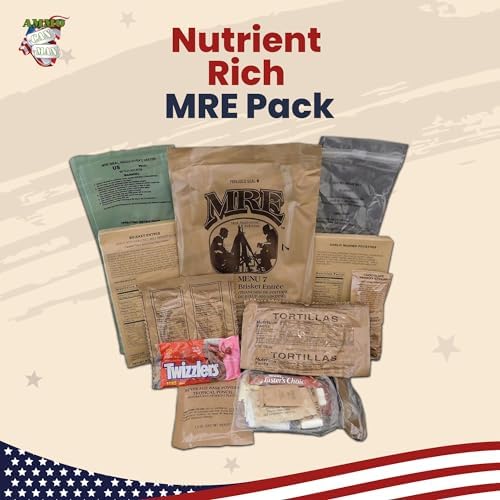 Ammo Can Man MRE Box A by Rothco, Genuine Mil Surplus, Menus 1-12 | Ammo Can Man MRE genuine U.S. military surplus ration box, Menus 1-12