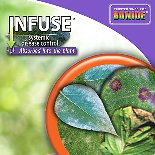 Bonide Infuse Systemic Disease Control Lawn & Landscape | 32 oz Ready-to-Spray Fungicide for Turf & Ornamentals