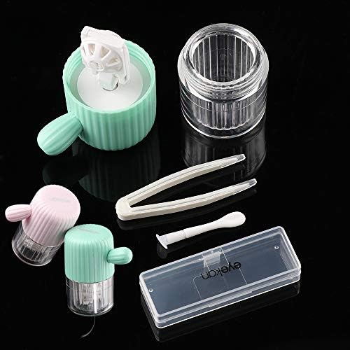 MUDOR Contact Lens Cleaner Machine - Contact Lens Washer Case, Blue