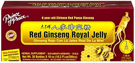 Prince of Peace Red Ginseng Royal Jelly 30 Vial(s)