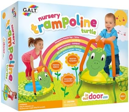 Galt Toys, Nursery Trampoline - Turtle, Trampolines for Kids, Ages 1 Year Plus
