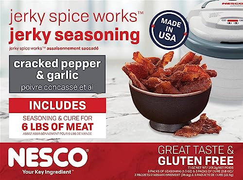 NESCO TJ-18, Jerky Spice Works, Teriyaki Flavor, 9 Count