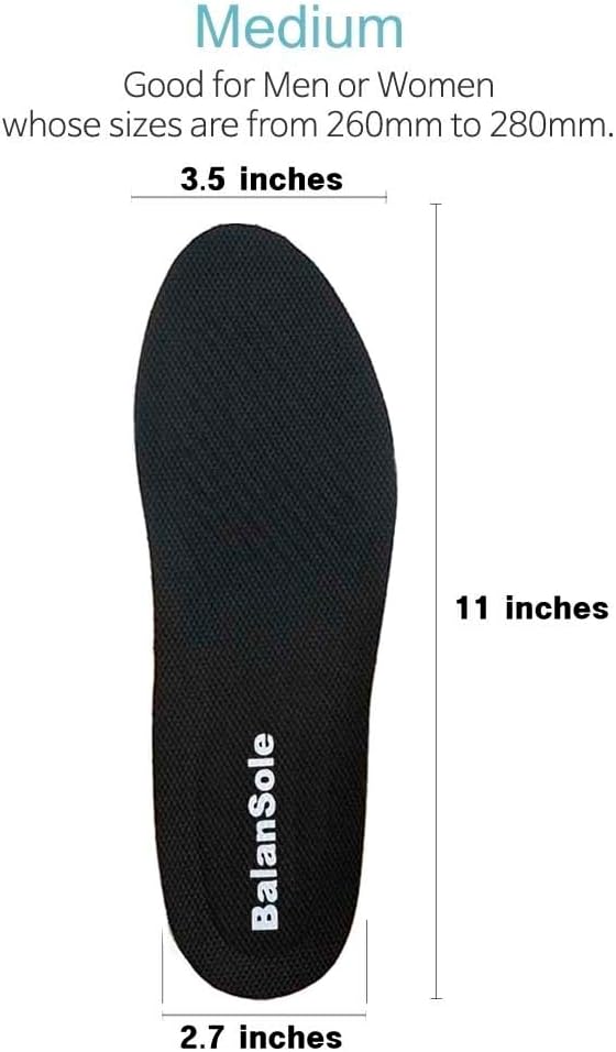 1 Inch Leg Length Discrepancy Full Length Insoles Lifts for Uneven HIPS (2 Lefts Large)