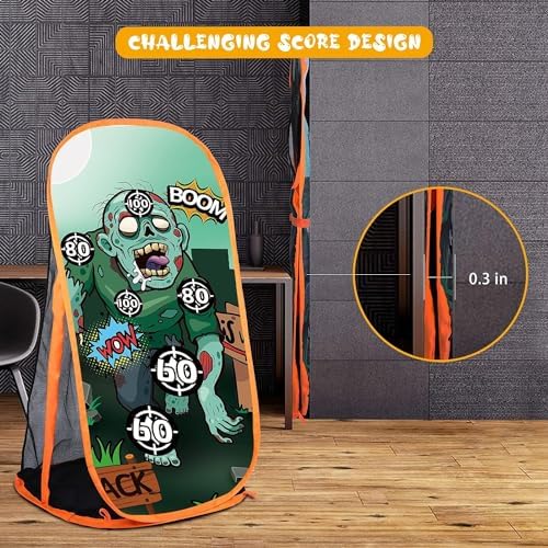 RONSTONE Shooting Practice Target Compatible with Nerf Gun for Boys Girls, Toy Foam Blaster Shooting Targets for Kids Indoor Outdoor