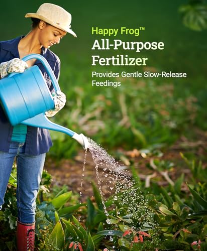 FoxFarm Happy Frog All Purpose Fertilizer - Slow Release Fertilizer for Flowers