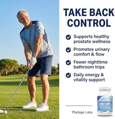 Prostate 911 – Advanced Men’s Health Supplement – Saw Palmetto Prostate Support Formula with Pumpkin Seed & Nettle Root – Daily Urinary