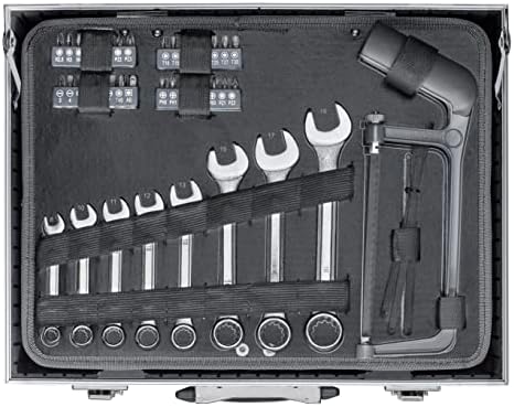 KWB Einhell 49375561 Set of 199 Manual Tools in Aluminum Case