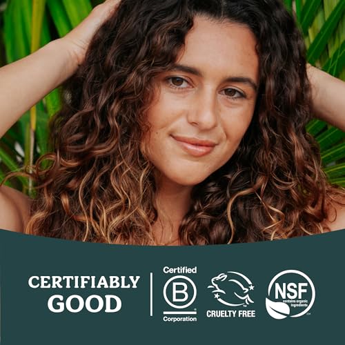 Badger - Jojoba & Baobab Conditioning Shampoo Bar, Natural Vegan Hair Bar, 3 oz