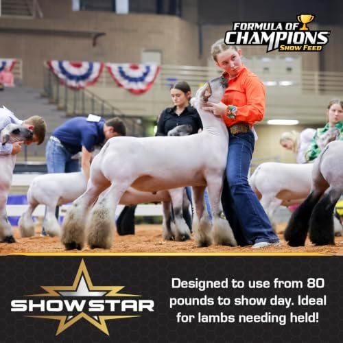 Show Star Textured Feed for Young Growing Lambs, 50 lb Bag