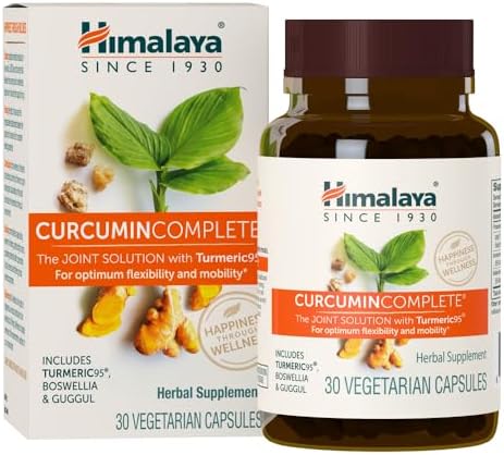 Himalaya Curcumin Complete Joint Support Supplement, 60 Capsules