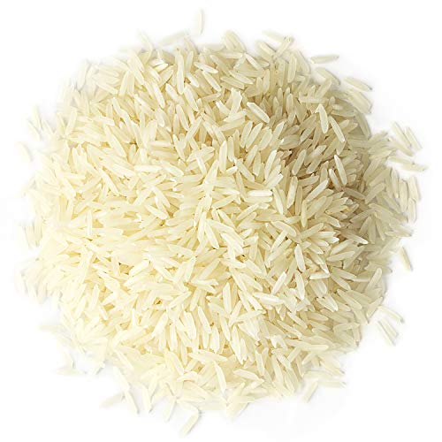 Food to Live Organic White Basmati Rice, 25 Pounds – Non-GMO, Long-Grain Rice Variety, Fragrant, Kosher, Vegan, Bulk. Non-Irradiated. Less Starch.Great for Indian Dishes.