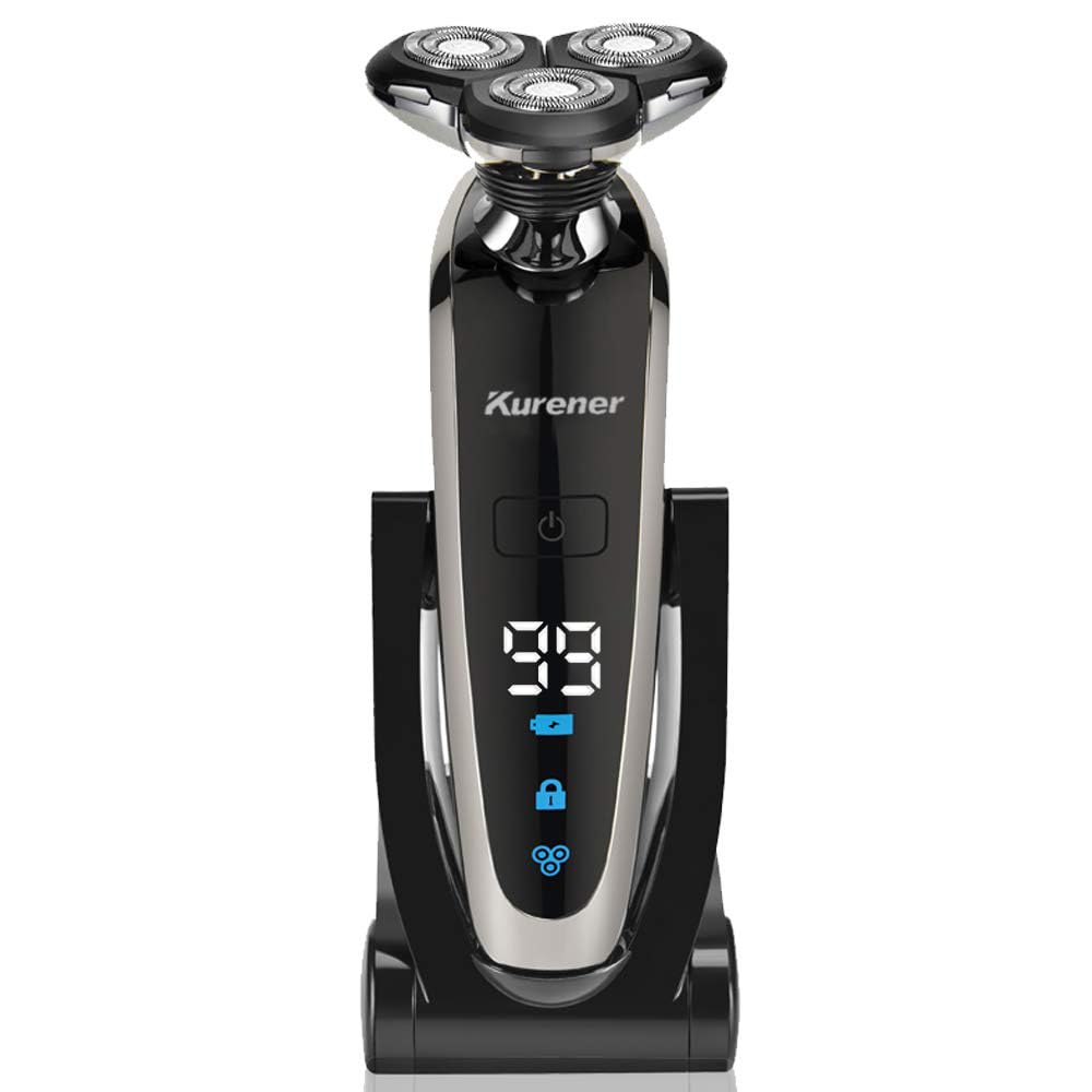 Kurener Electric Razor for Men 1250Series Washable, Powerful Motor