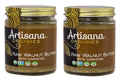 Artisana Organics Raw Tahini Sesame Seed Butter - Just One Ingredient, Unroasted, Vegan, Paleo and Keto Friendly, Non-GMO, 14oz Jar