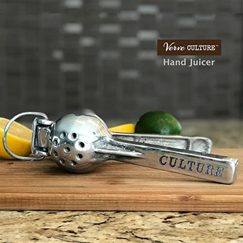 Lemon Lime Hand Juicer - Manual Citrus Press - Handmade Lime & Lemon Squeezer - Sturdy, Hand Made in Mexico