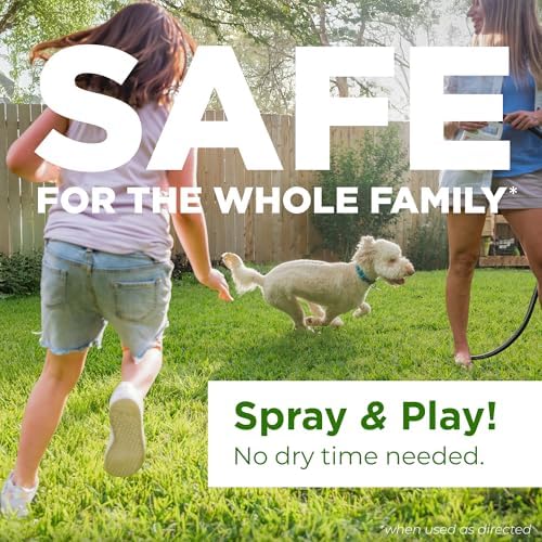 Wondercide - Flea & Tick Yard Spray with Natural Essential Oils - 32 oz | Ready to Use Killer, Treatment, and Repellent of Fleas, Ticks