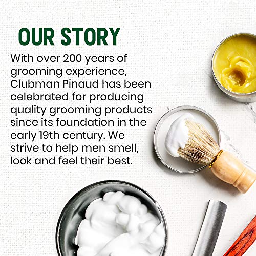 Clubman Pinaud After Shave Lotion, Soothes Skin After Shaving With Masculine Fragrance 1.7 fl. Oz x 2 packs