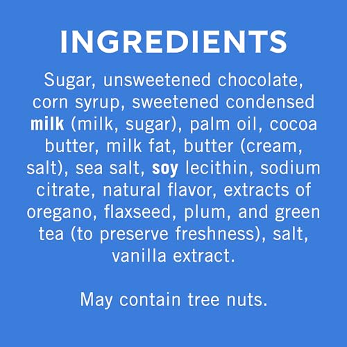 GHIRARDELLI Dark Chocolate Sea Salt Caramel Squares - 5.32 oz Bags - Pack of 6