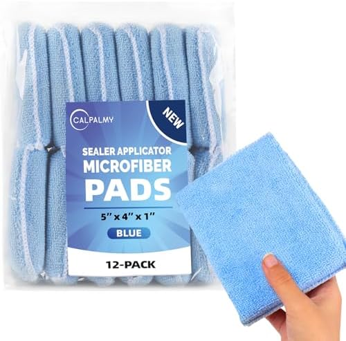 Professional Microfiber Sealer Applicator Pad – The Perfect Tool to Apply Sealer to All Natural Stone and Tile Like Marble, Granite