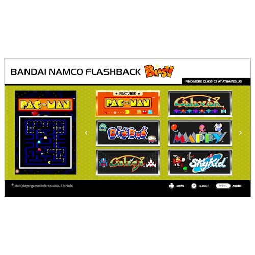 Bandai Namco Flashback Blast! comes with an HDMI dongle
