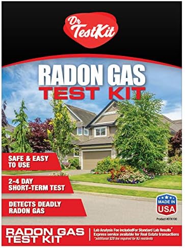 Radon Test for Home - EPA Certified DIY Kit with Dual Detectors - Lab Analysis, Return Mailer Included - Quick Radon Detection & Expert Consultation