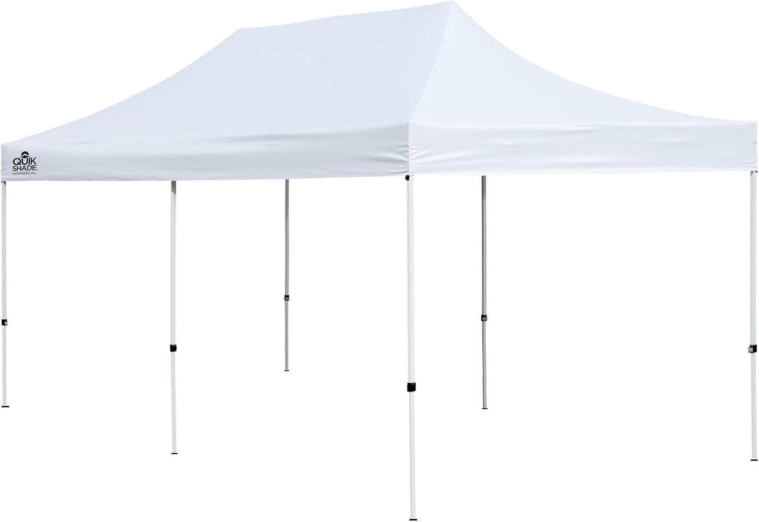 Quik Shade Commercial 10 x 10 ft. Straight Leg Canopy, White