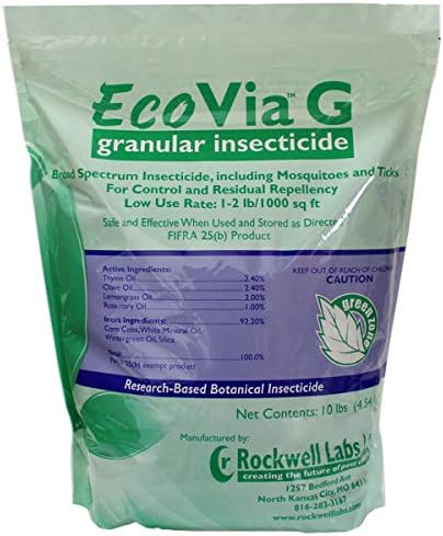 Rockwell Labs EVGI010 EcoVia G Granular Insecticide, White