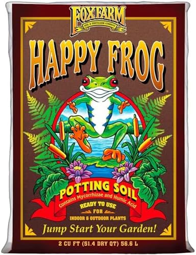 FoxFarm Happy Frog 2cu ft Potting Soil + Bush Doctor Coco Loco 2cu ft Potting Soil Bundle - for Gardening Plants and Healthy Growth