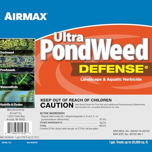 Airmax Ultra Pondweed Defense Aquatic Weed & Plant Killer