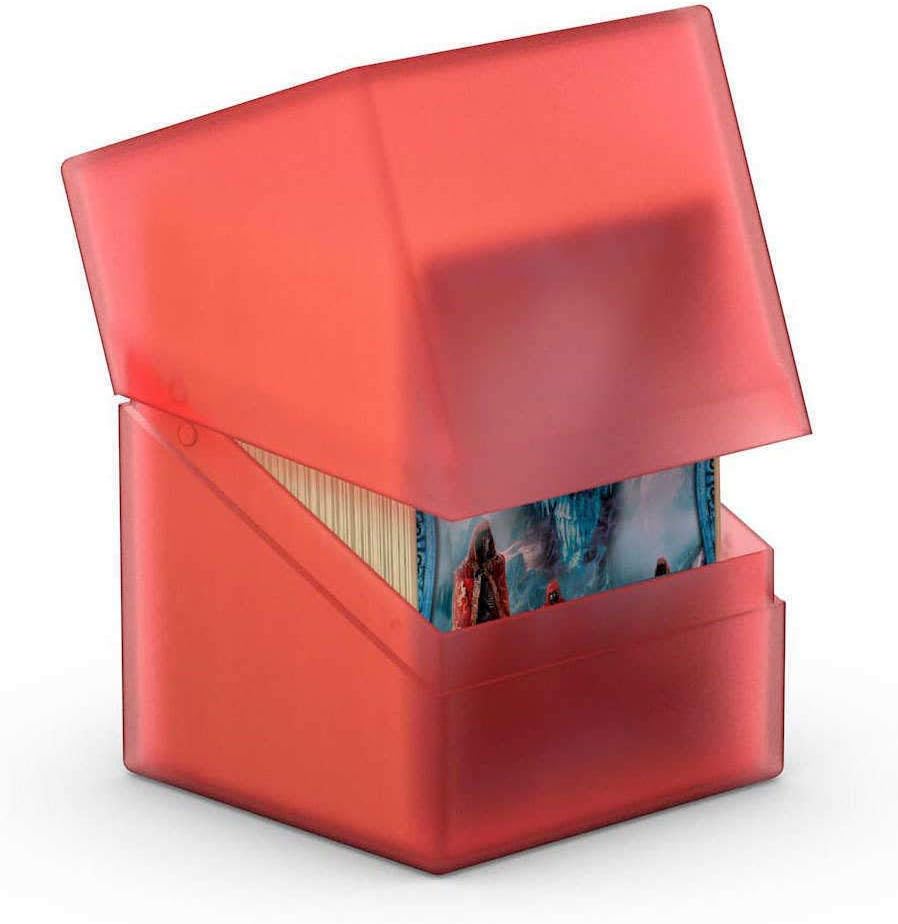 Ultimate Guard Boulder 100+ Classic, Deck Case for 100 Double-Sleeved TCG Cards, Emerald, Secure & Durable Storage for Trading Card Games, Soft-Touch Finish