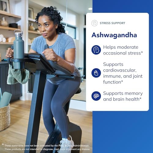 Pure Encapsulations Ashwagandha - 500 mg Ashwagandha Extract - Metabolism & Stress Support - Immune Support* - GMO Free & Vegan - 60 Capsules | 500 mg Ashwagandha Extract, Metabolism and Stress Support, Immune Support*, Non-GMO and Vegan