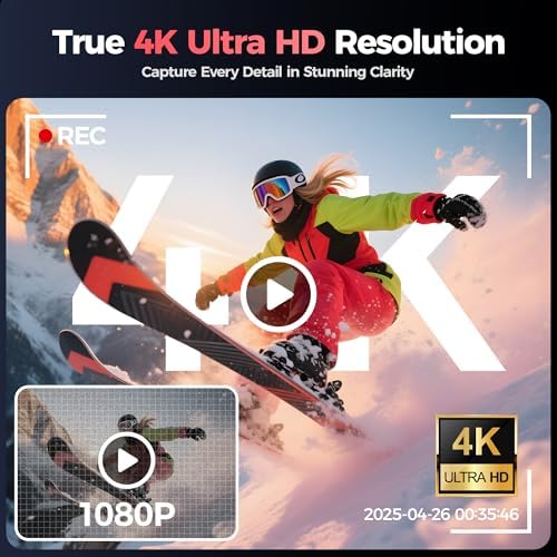 4K Digital Camera Pink for Girls Teens: 64MP Vlogging Camera with Flip Screen - 16X Zoom - Cute Compact Cam for Photography and YouTube –