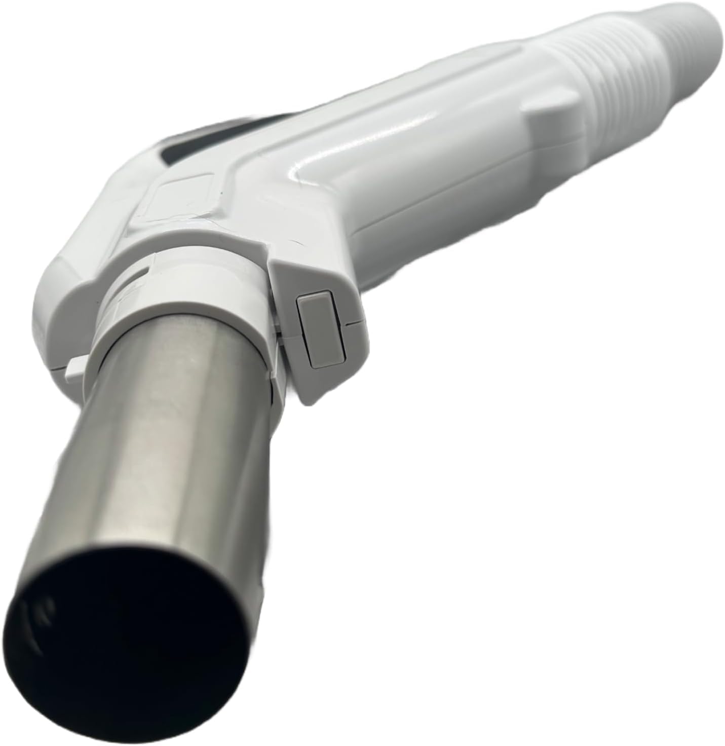 Universal Central Vacuum 30 ft Low Voltage Hose, White, Crushproof Material, Compatible with Most Inlets - On/Off Switch Control (30 Ft. Low Voltage)