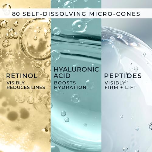 RoC Retinol Correxion Wrinkle Filler for Deep Wrinkles with Hyaluronic Acid | 1oz retinol serum for face, skin care for women and men, visibly reduce fine lines, clinically proven, packaging may vary