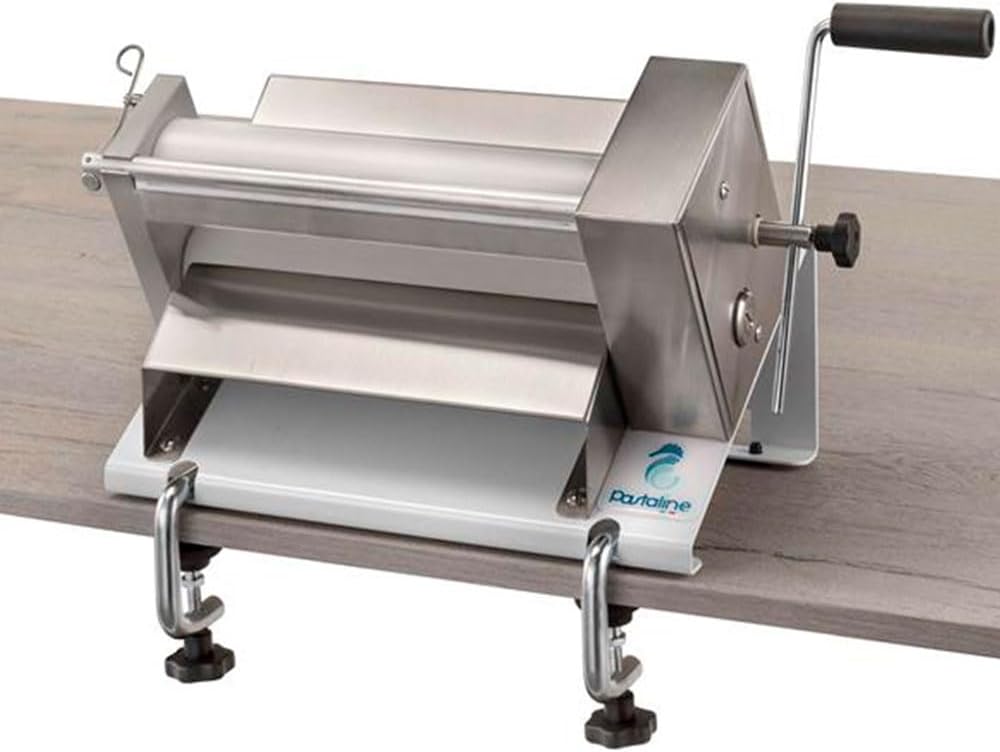 Manual Dough Sheeter Machine - Sfogliafacile Manual Pasta Maker for Icing, Marzipan