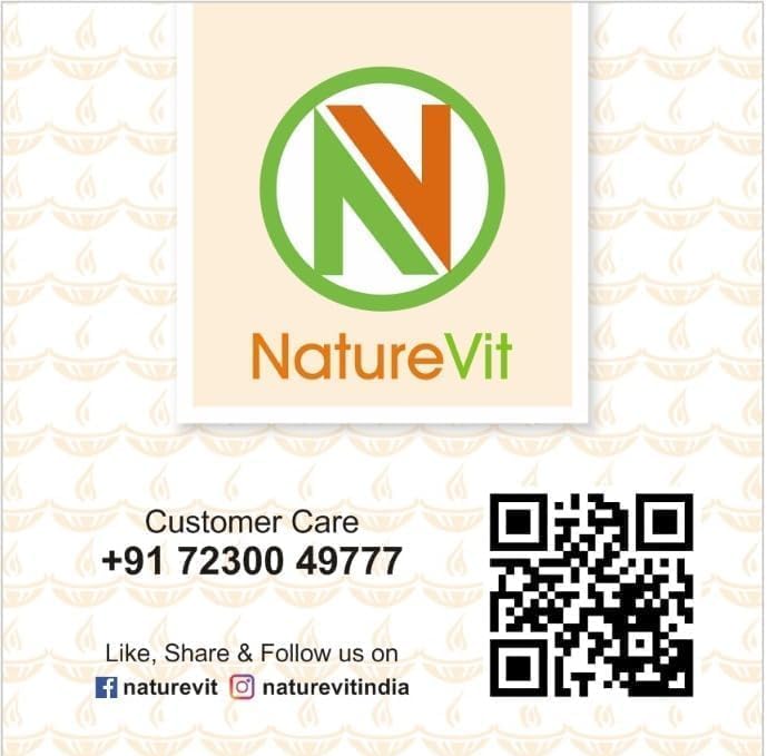 NatureVit Soya Milk Powder, 300g [Vegan, Non-GMO & 49% Protein & Sugar Free]