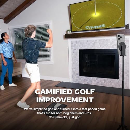 Golf at Home Simulator – AI Swing Analyzer & No Ball Practice Trainer – Real-Time Feedback
