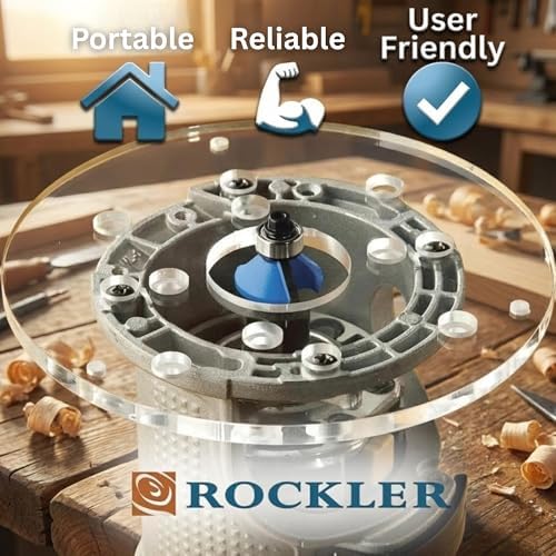 Rockler Trim Router Table with Bit Guard
