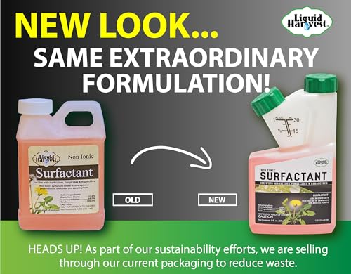 Concentrated Surfactant for Herbicides Non-Ionic 8oz, Increase Product Coverage, Penetration, Effectiveness